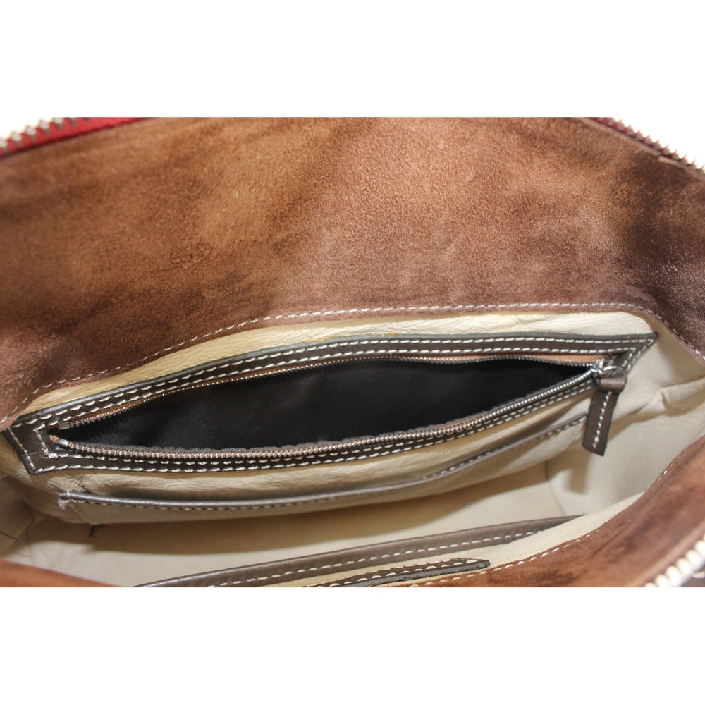 Dooney & Bourke Satchel Handbag Leather Crossbody Brown - Picture 8 of 16